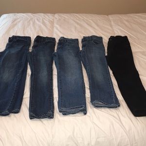 5 pair bundle of children’s place jeans for boys